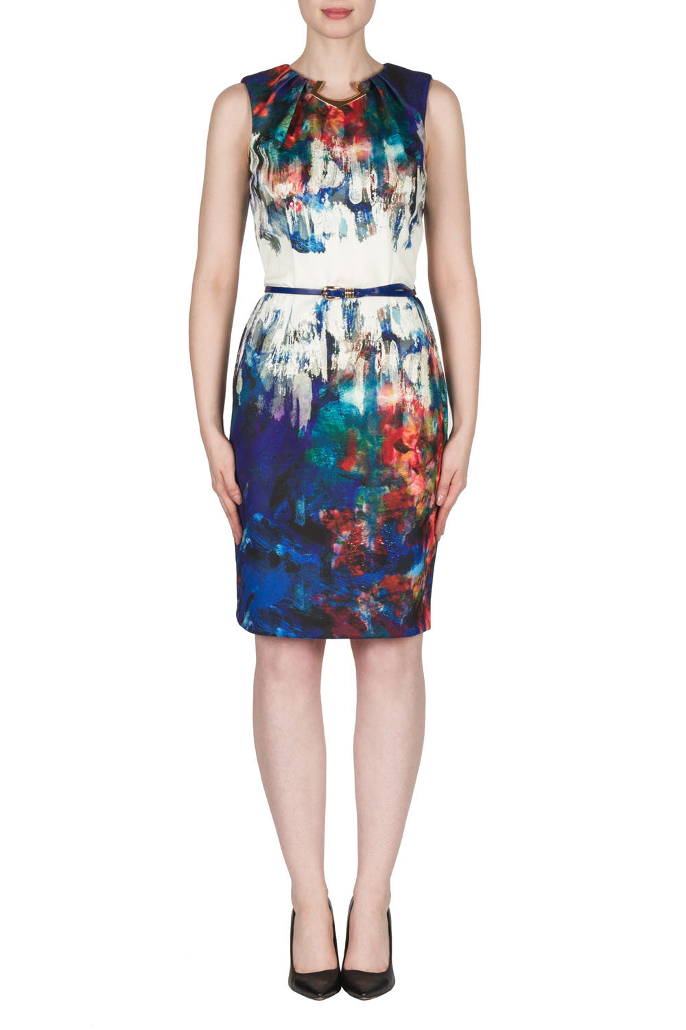 Joseph ribkoff clearance multi coloured dress